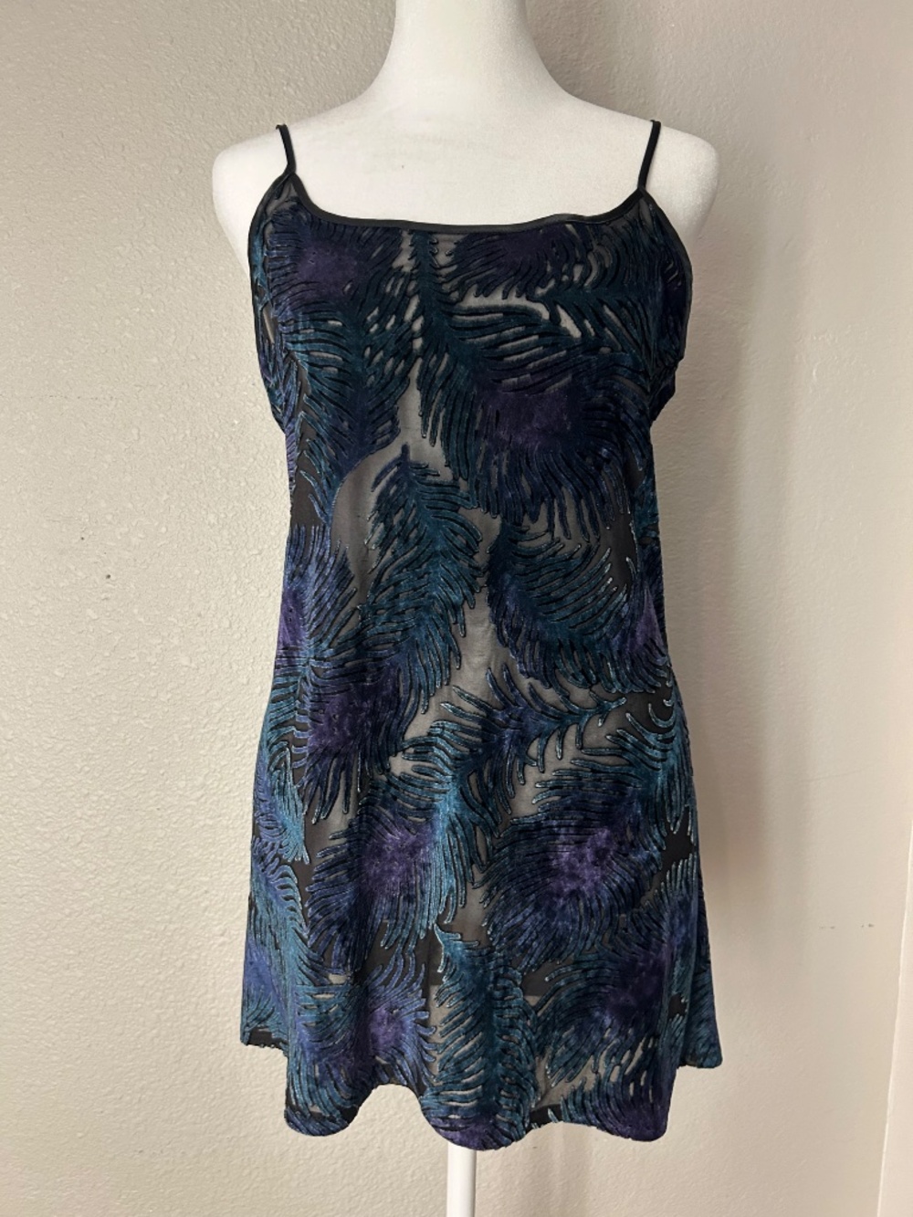 California Dynasty Sheer and Silky Spaghetti Strap Camisole Top